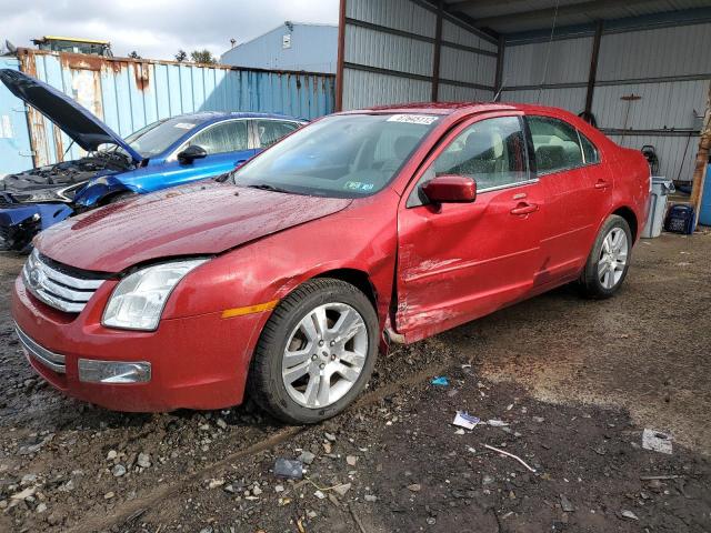 3FAHP081X8R145981 - 2008 FORD FUSION SEL RED photo 1