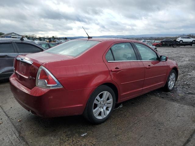 3FAHP081X8R145981 - 2008 FORD FUSION SEL RED photo 3