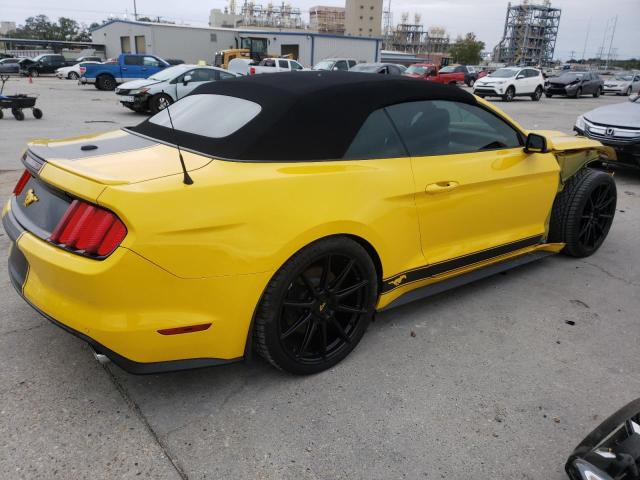 1FATP8FF3F5335306 - 2015 FORD MUSTANG GT YELLOW photo 3