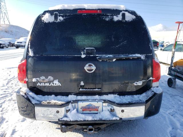 5N1AA08B26N733200 - 2006 NISSAN ARMADA SE BLACK photo 6