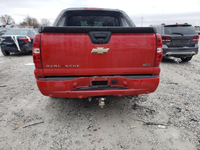 3GNMCFE02BG138942 - 2011 CHEVROLET AVALANCHE RED photo 6