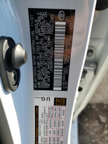 JTDKAMFP4N3206171 - 2022 TOYOTA PRIUS PRIM Weiß Foto 13