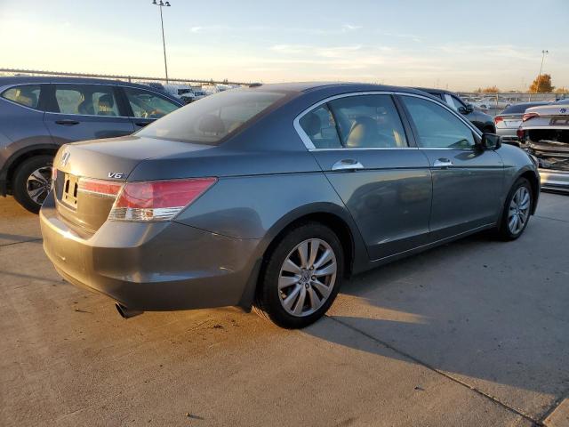 1HGCP3F86CA026593 - 2012 HONDA ACCORD EXL GRAY photo 3