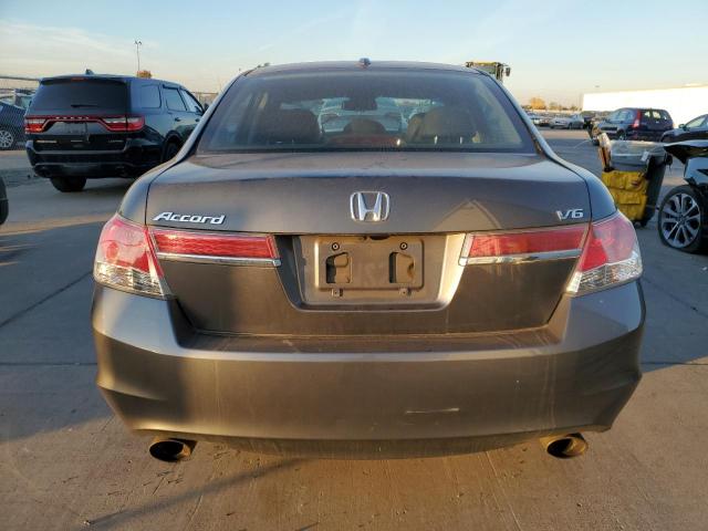 1HGCP3F86CA026593 - 2012 HONDA ACCORD EXL GRAY photo 6