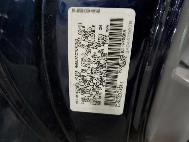 4T3ZF13C11U382120 - 2001 TOYOTA SIENNA LE BLUE photo 13