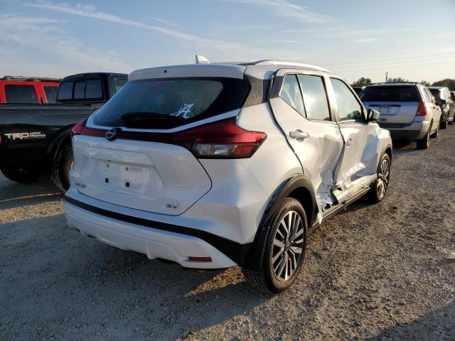 3N1CP5CV8PL473898 - 2023 NISSAN KICKS SV WHITE photo 3