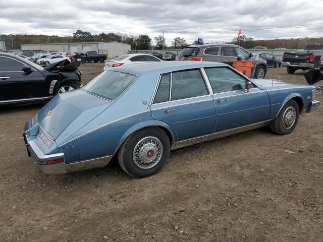 1G6KS698XFE814136 - 1985 CADILLAC SEVILLE BLUE photo 3