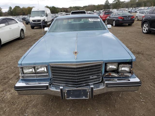 1G6KS698XFE814136 - 1985 CADILLAC SEVILLE BLUE photo 5