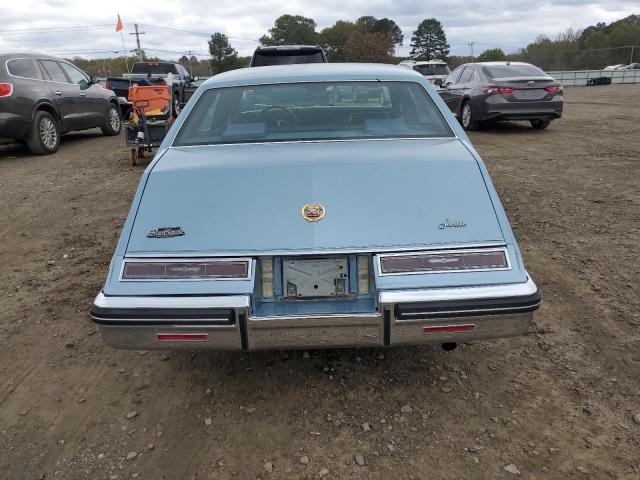 1G6KS698XFE814136 - 1985 CADILLAC SEVILLE BLUE photo 6