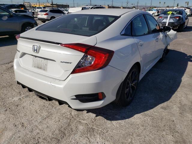2HGFC2F83MH502319 - 2021 HONDA CIVIC SPOR 白色 照片 3