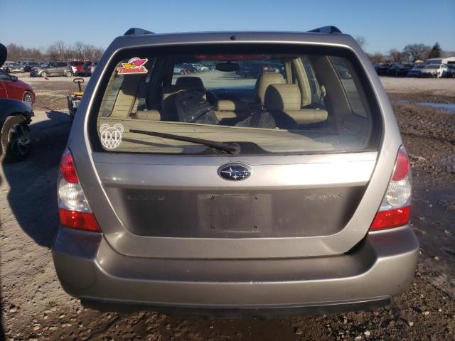 JF1SG67656H712232 - 2006 SUBARU FORESTER 2 SILVER photo 6