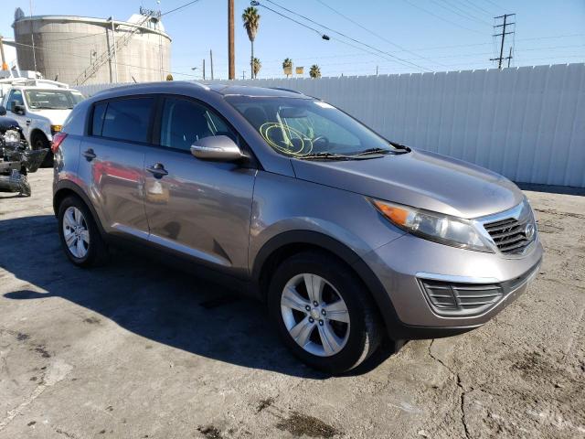 KNDPB3A25B7148889 - 2011 KIA SPORTAGE L GRAY photo 4