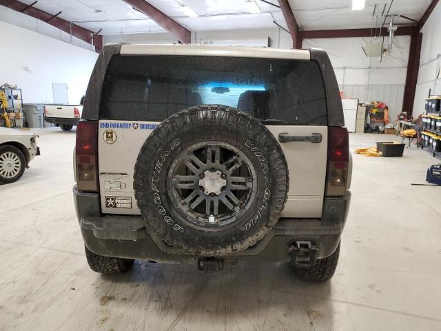 5GTDN136968276852 - 2006 HUMMER H3 TAN photo 6
