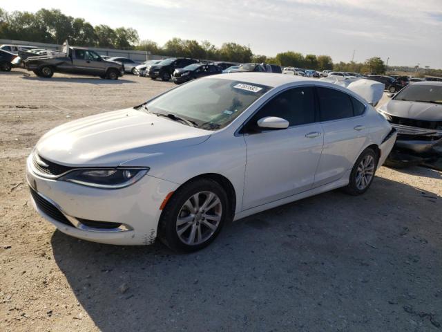 1C3CCCAB0FN715415 - 2015 CHRYSLER 200 LIMITE WHITE photo 1