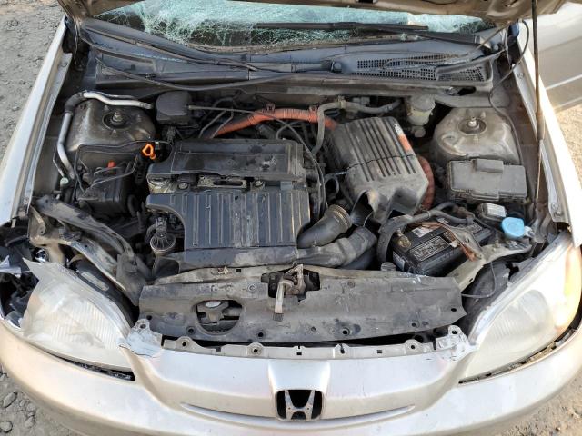 JHMES96643S030741 - 2003 HONDA CIVIC HYBR TAN photo 11