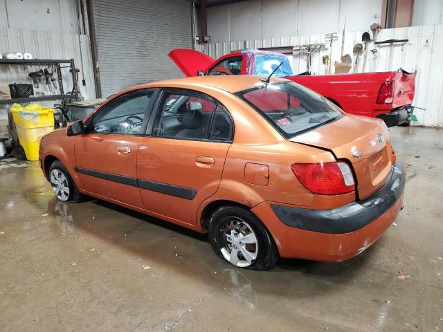 KNADE223496514608 - 2009 KIA RIO BASE ORANGE photo 2