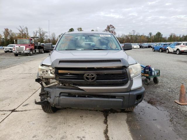 5TFRU5F14EX030917 - 2014 TOYOTA TUNDRA DOU GRAY photo 5