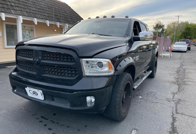 1C6RR7NT9ES309607 - 2014 RAM 1500 LARAM BLACK photo 2