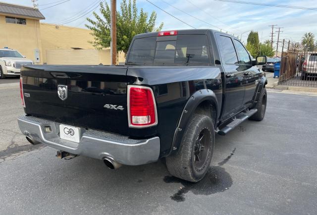 1C6RR7NT9ES309607 - 2014 RAM 1500 LARAM BLACK photo 4