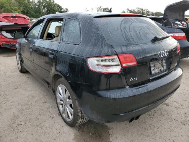 WAUKF78P19A047611 - 2009 AUDI A3 2.0T QU BLACK photo 2