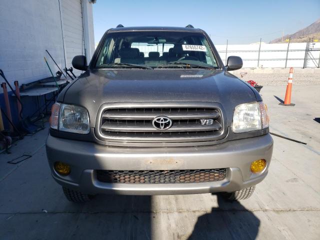 5TDBT44A03S182519 - 2003 TOYOTA SEQUOIA GRAY photo 5