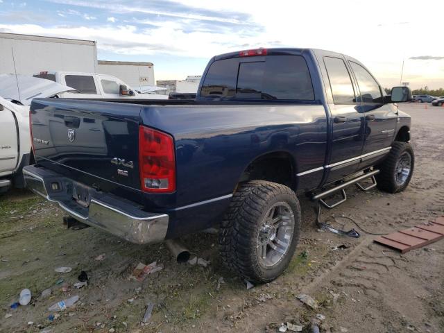 1D7KS28CX6J234541 - 2006 DODGE RAM 2500 S BLUE photo 3