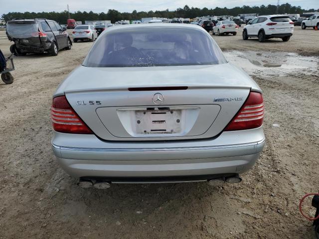 WDBPJ74J63A037896 - 2003 MERCEDES-BENZ CL 55 AMG SILVER photo 6