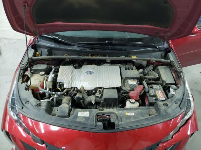 JTDKARFP4J3071510 - 2018 TOYOTA PRIUS PRIM Rot Foto 11