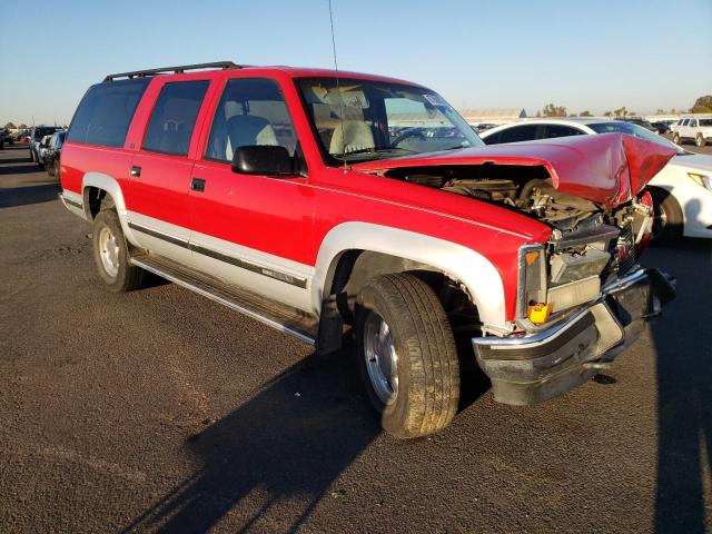 1GKFK16KXNJ716624 - 1992 GMC SUBURBAN K RED photo 4