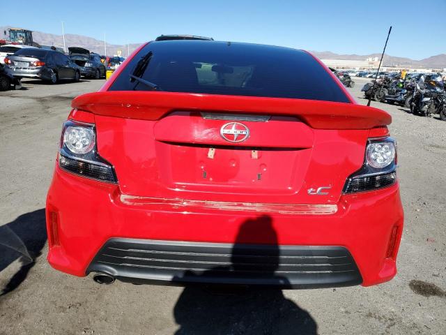 JTKJF5C72GJ019784 - 2016 TOYOTA SCION TC RED photo 6