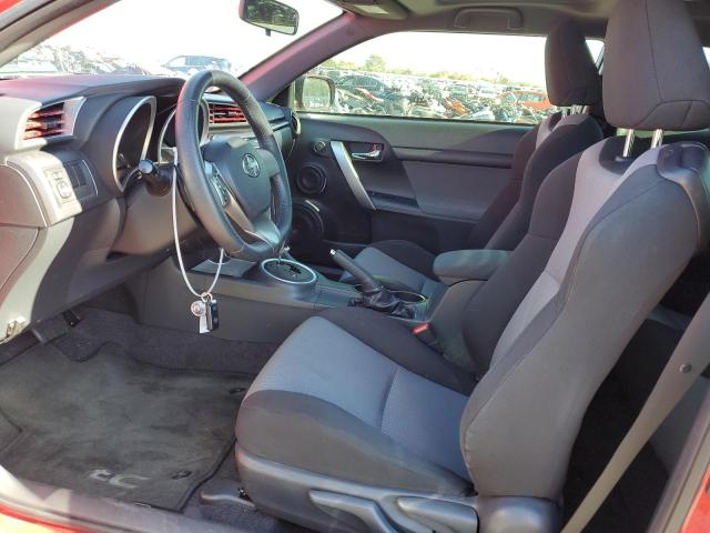 JTKJF5C72GJ019784 - 2016 TOYOTA SCION TC RED photo 7