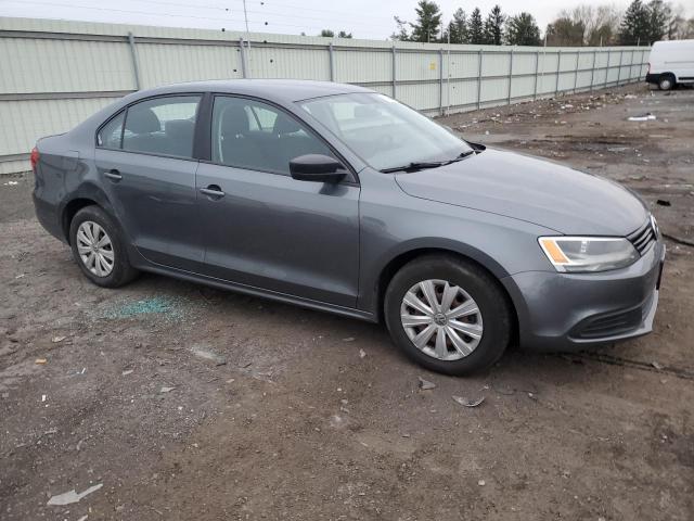 3VW2K7AJ0CM466867 - 2012 VOLKSWAGEN JETTA BASE 灰色 照片 4