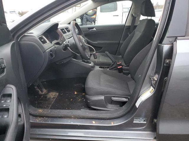3VW2K7AJ0CM466867 - 2012 VOLKSWAGEN JETTA BASE 灰色 照片 7