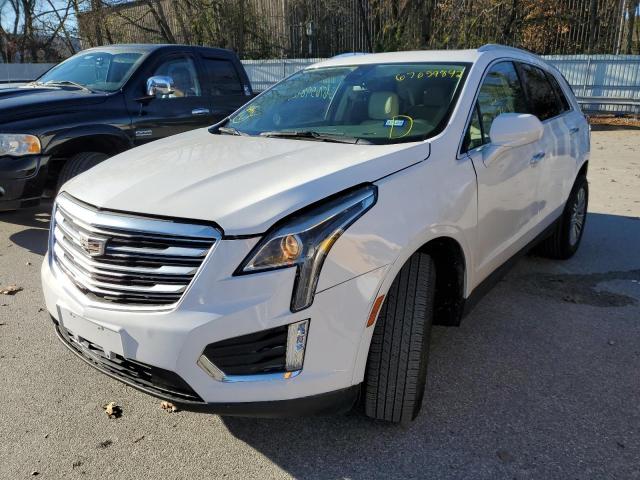 1GYKNBRS1HZ233199 - 2017 CADILLAC XT5 LUXURY WHITE photo 1