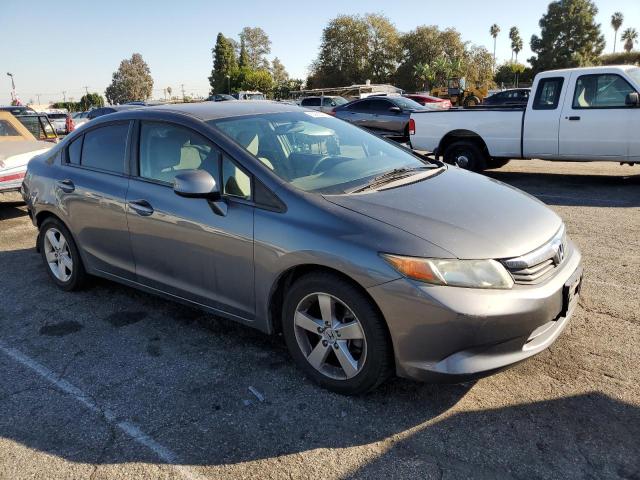 19XFB5F51CE001349 - 2012 HONDA CIVIC NATU GRAY photo 4