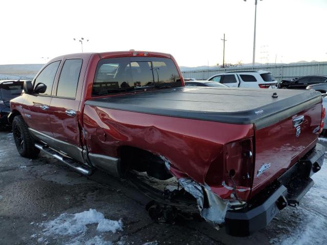 1D7HU182X8J116465 - 2008 DODGE RAM 1500 S BURGUNDY photo 2