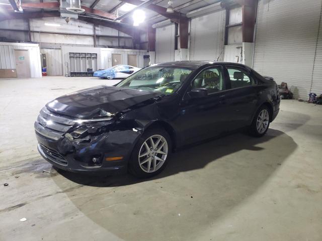 3FAHP0JG1CR404140 - 2012 FORD FUSION SEL BLACK photo 1