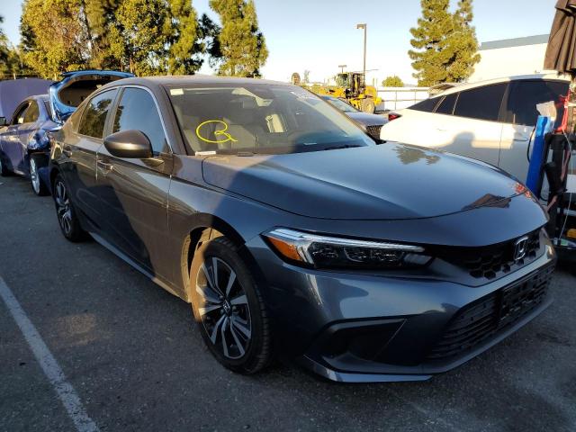 19XFL1H71NE006767 - 2022 HONDA CIVIC EXL 灰色 照片 4