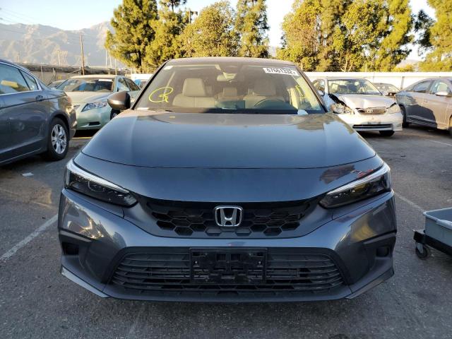 19XFL1H71NE006767 - 2022 HONDA CIVIC EXL 灰色 照片 5