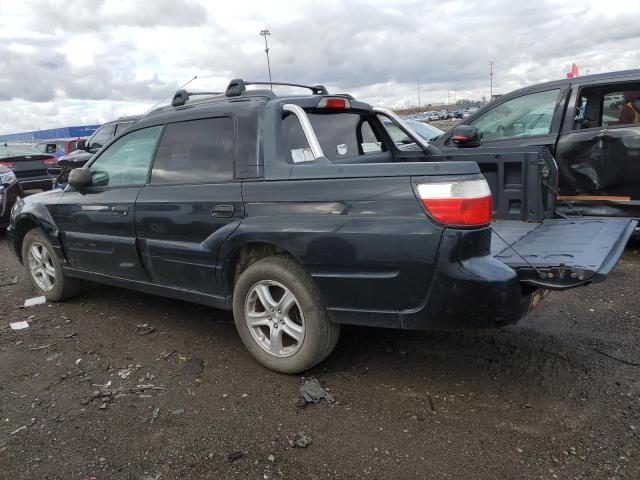 4S4BT62C667100853 - 2006 SUBARU BAJA SPORT BLACK photo 2