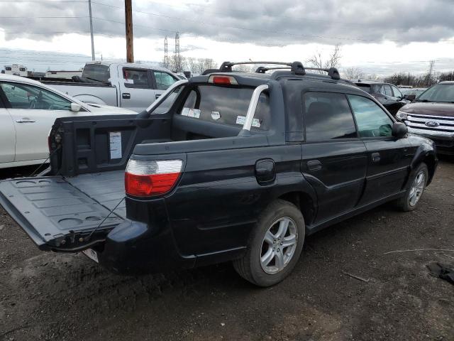 4S4BT62C667100853 - 2006 SUBARU BAJA SPORT BLACK photo 3