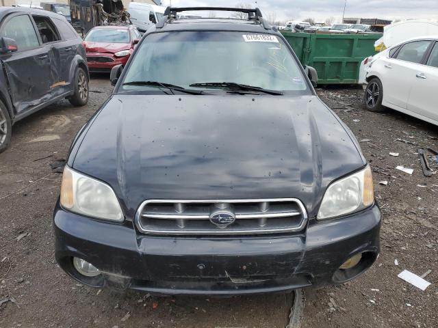 4S4BT62C667100853 - 2006 SUBARU BAJA SPORT BLACK photo 5