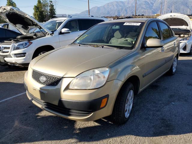 KNADE123666183505 - 2006 KIA RIO TAN photo 1