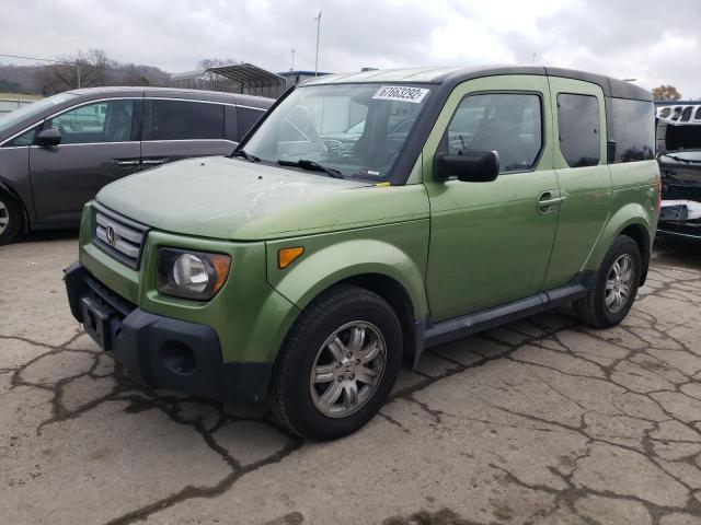 5J6YH187X8L012146 - 2008 HONDA ELEMENT EX GREEN photo 1