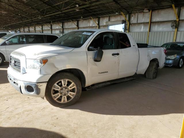 5TBRU54177S450112 - 2007 TOYOTA TUNDRA DOU WHITE photo 1