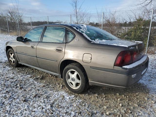 2G1WF52E639275714 - 2003 CHEVROLET IMPALA TAN photo 2