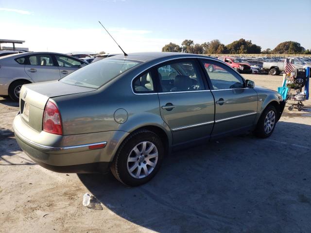 WVWPD63B23P355685 - 2003 VOLKSWAGEN PASSAT GLS GREEN photo 3