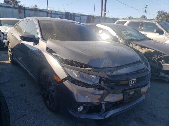 2HGFC2F83MH546787 - 2021 HONDA CIVIC SPOR CHARCOAL photo 4