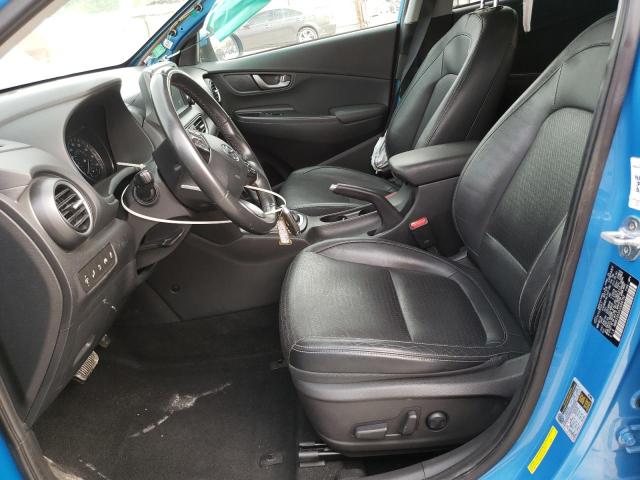 KM8K53A50JU094750 - 2018 HYUNDAI KONA ULTIM BLUE photo 7