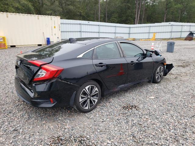 2HGFC1F77JH641320 - 2018 HONDA CIVIC EXL 黑色 照片 3